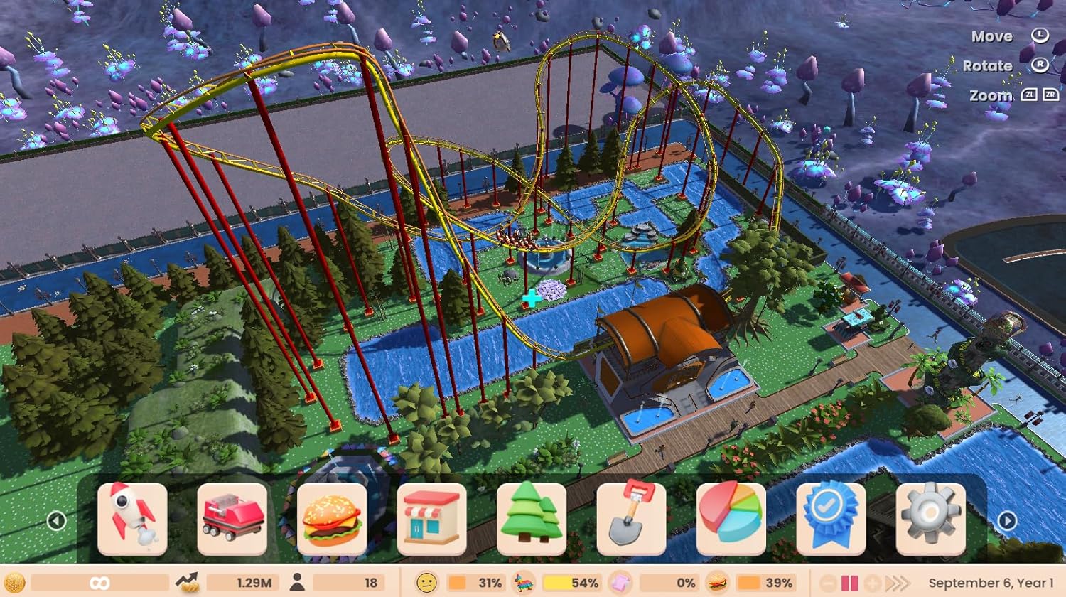 Roller Coaster Tycoon Adventures Deluxe PS4 Gioco Nuovo Sigillato