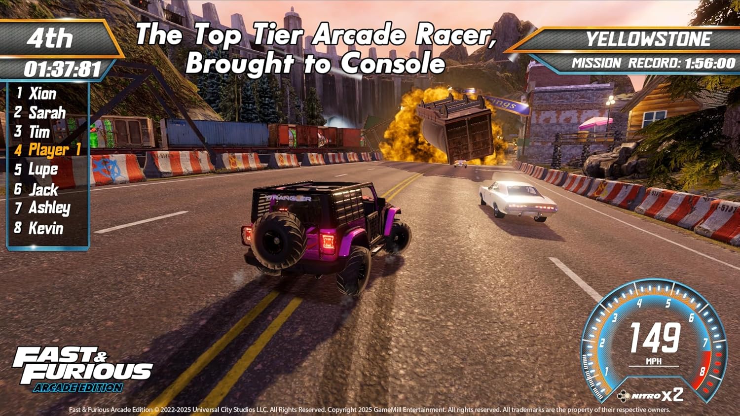 Fast & Furious Arcade Nintendo Switch Gioco Corse Italiano Nuovo Sigillato