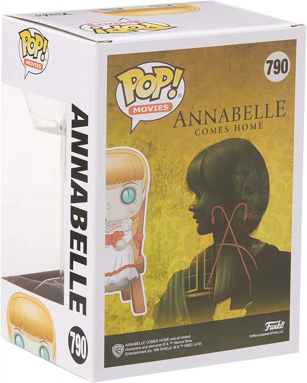 Funko Pop ! Movies Annabelle - (790) Annabelle In Chair Figure Vinyl 9Cm Horror