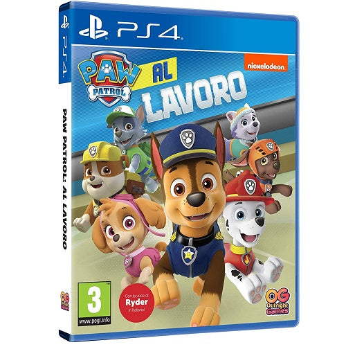 Paw Patrol On A Roll! Al Lavoro Ps4 Gioco Italiano Playstation 4 Eu Pow Nuovo