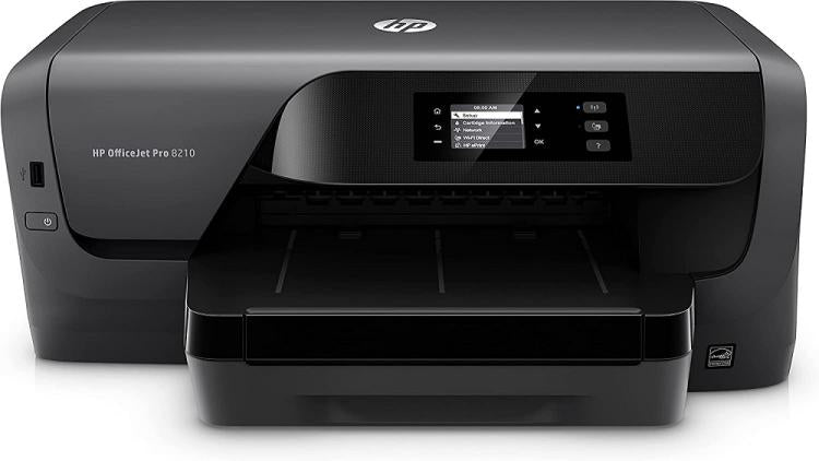 Hp Pro 8210 Stampante Ink-Jet A Colori Nero Officejet Wifi 2400X1200 Dpi A4 Foto