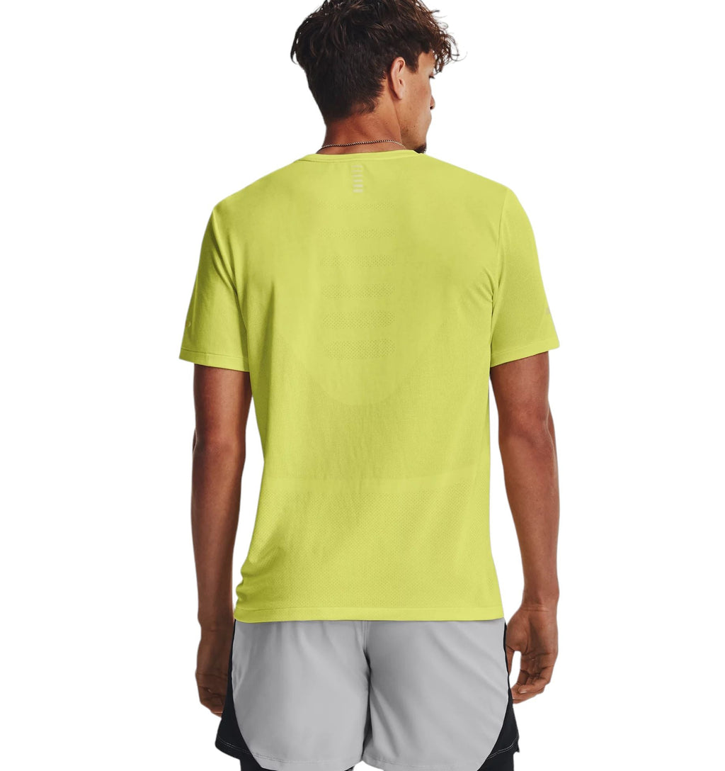 T-shirt Seamless Stride Uomo Lime Yellow/Reflective