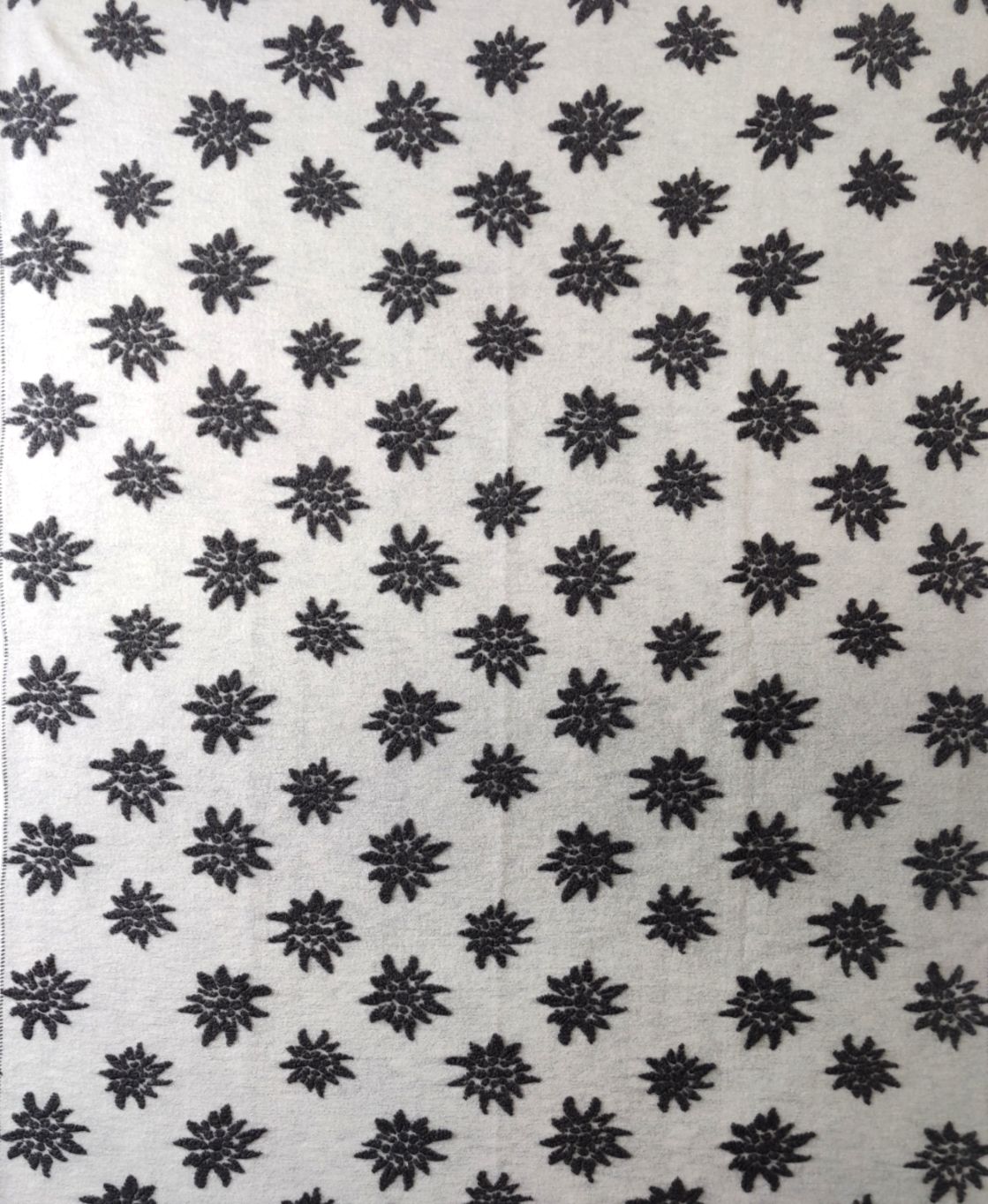Coperta Stella Bianco/Ardesia