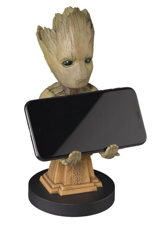 Cable Guys -  Marvel Avengers (Groot) Stand Base Ricarica Smartphone Controller