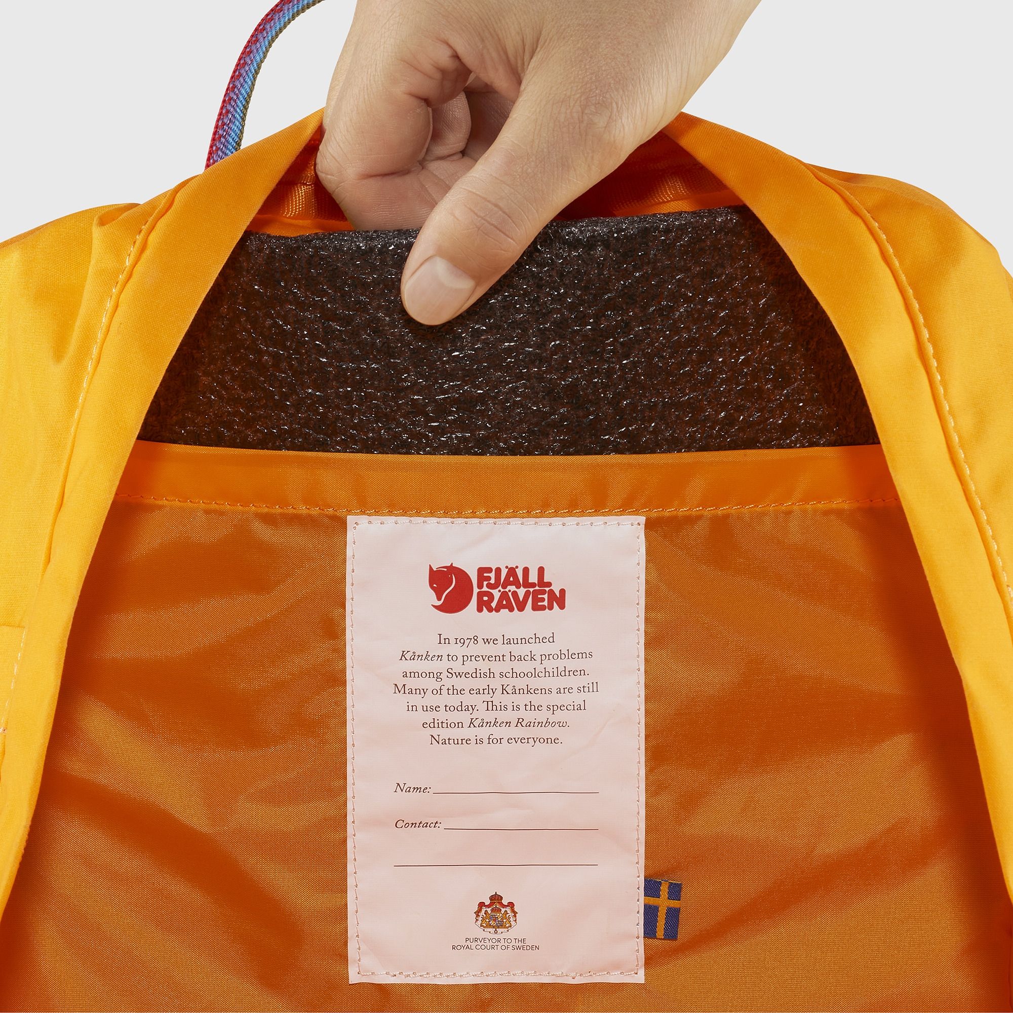 Zaino Kanken Rainbow Warm Yellow