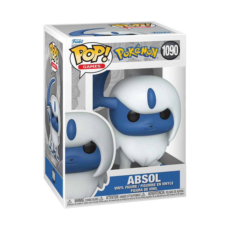 Funko Pop ! Games Pokémon - (1090) Absol Vinyl Figure 9cm In Stock