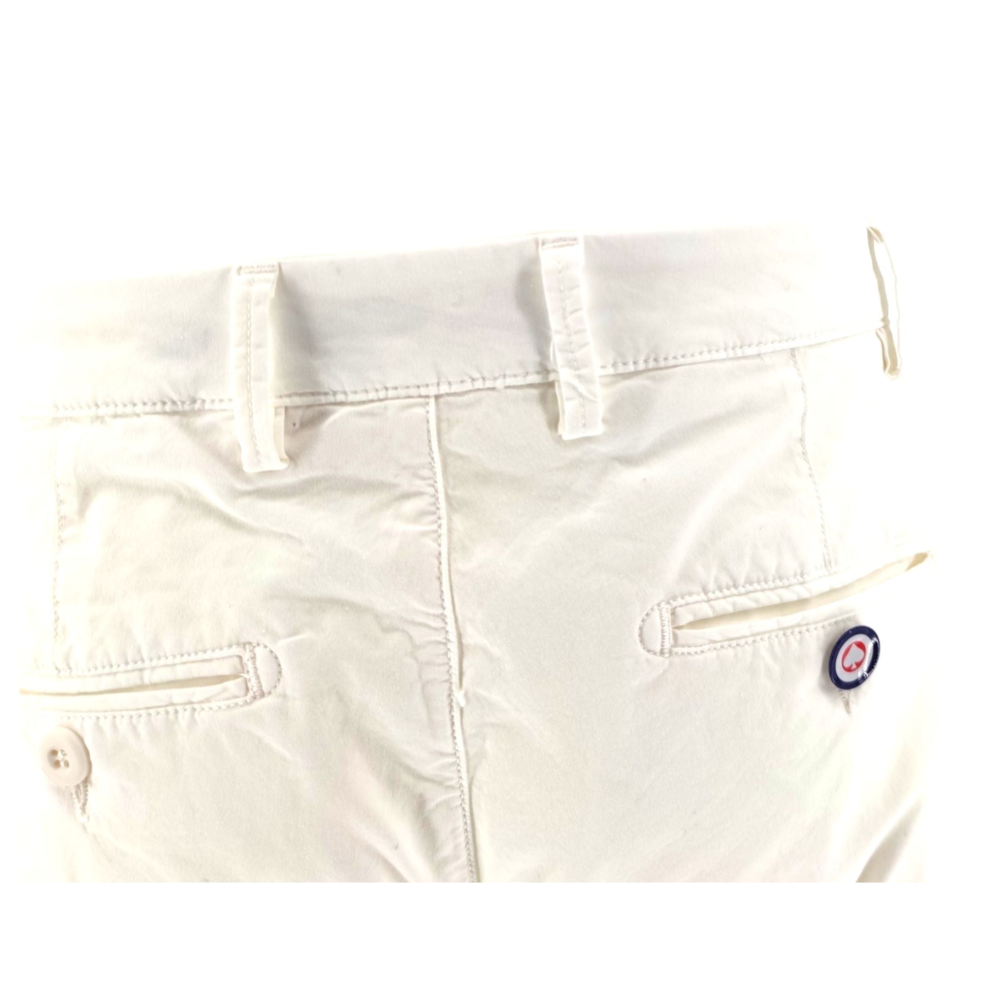 Pantaloni Carnaby Popeline Uomo Off White