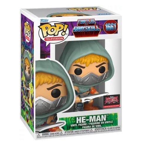 Funko Pop ! Animation - Masters Of The Universe (1661) He-Man (Exclusive) Figure