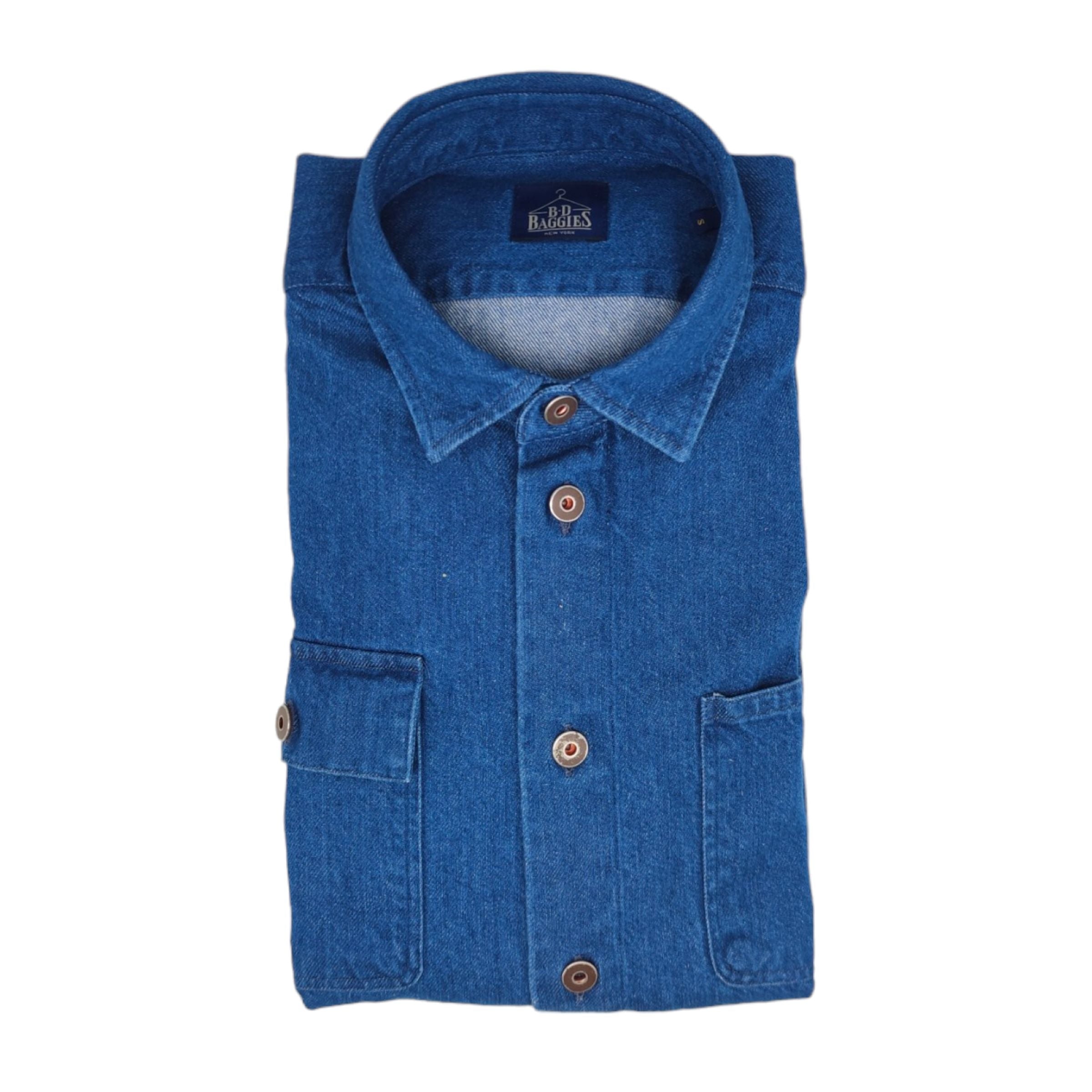 Camicia Alfred Uomo Denim Blue