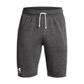 Pantaloncini Rival Terry Uomo Castlerock Light Heather/Onyx White
