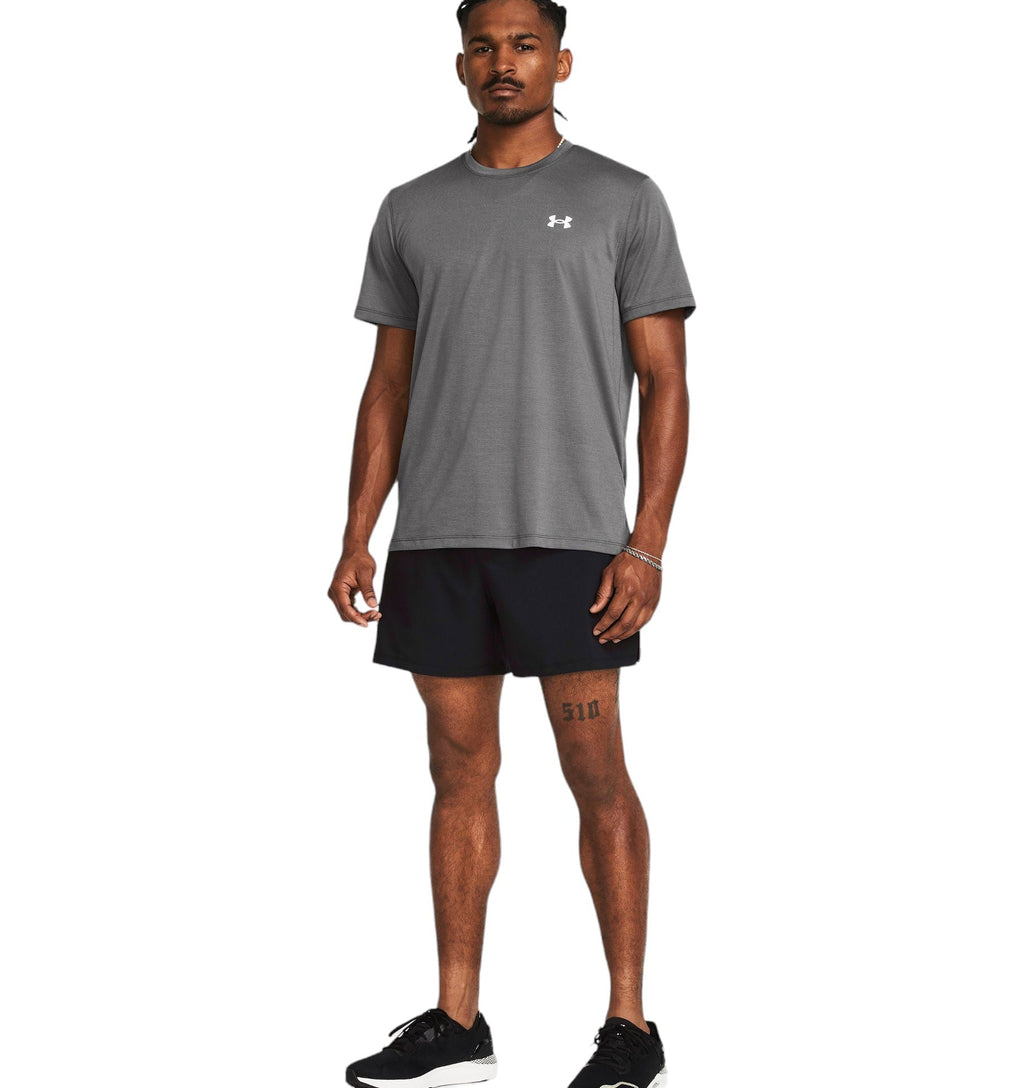 Pantaloncini Launch Unlined 5IN Uomo Black/Reflective