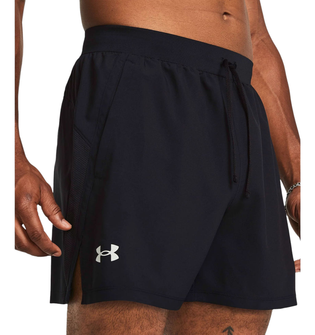 Pantaloncini Launch Unlined 5IN Uomo Black/Reflective