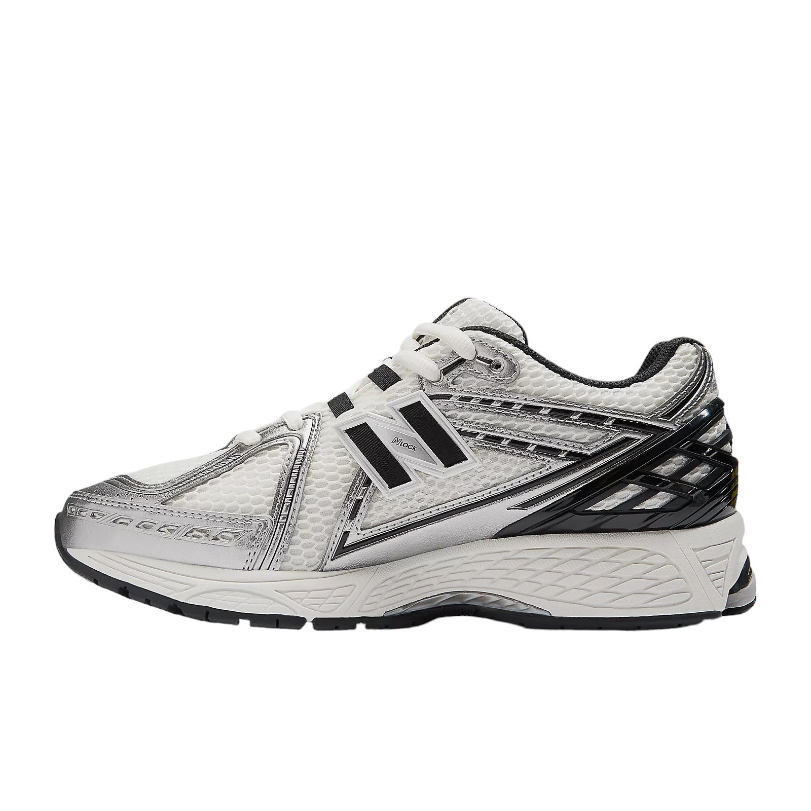Scarpe 1906R Uomo Silver Metallic/Black/Sea Salt