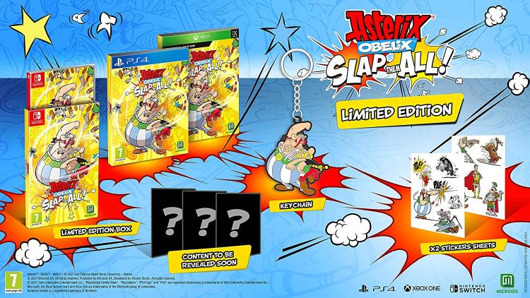 Asterix & Obelix Slap Them All Limited Edition Ps4 Videogioco Nuovo Italiano