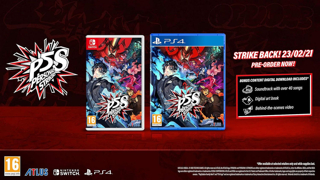Persona 5 Strikers Ps4 Videogioco Italiano Playstation 4 Gioco Nuovo Sigillato