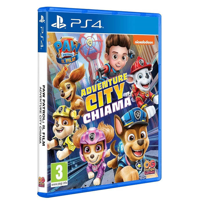 Paw Patrol Adventure City Chiama Ps4 Videogioco Playstation 4 Italiano Nuovo