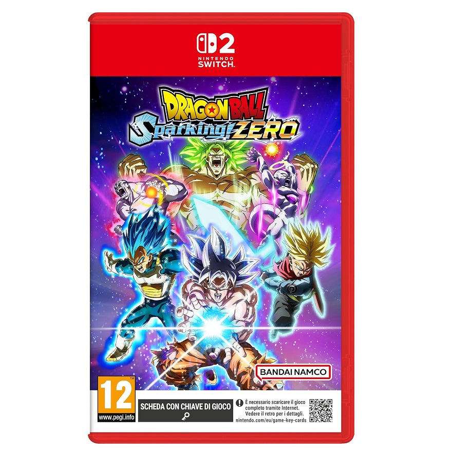 Dragon Ball Sparking! Zero Nintendo Switch 2 Videogioco Italiano Pal Italiano NWS2