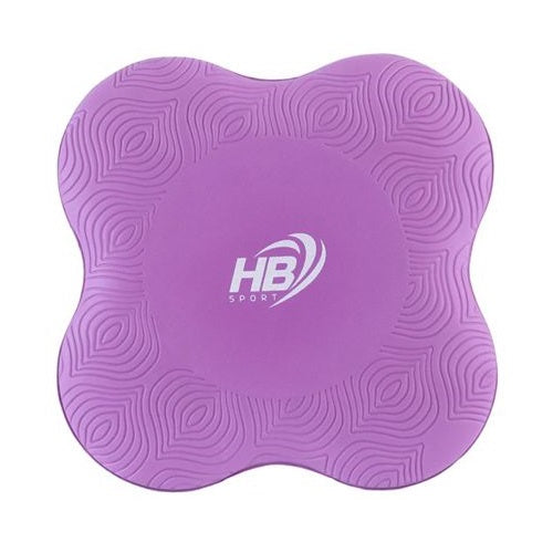 CUSCINETTO SOSTEGNO PER YOGA CUSCINO GINOCCHIO MANI POLSI FITNESS PILATES VIOLA