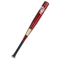 Mazza Da Baseball Softball Alluminio (71Cm) 28" Allenamento Adulti Bambini Rossa