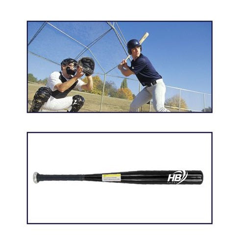 Mazza Da Baseball Softball Alluminio (81Cm) 32 Allenamento Adulti Bambini Nera