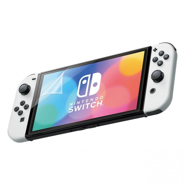 Nintendo Switch Oled Pellicola Protettiva Anti Luce Blu Hori Filter Light Screen