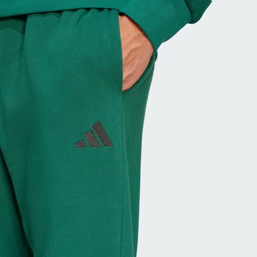 Pantaloni Essentials Feel Confort French Terry Uomo Collegiate Green/Black