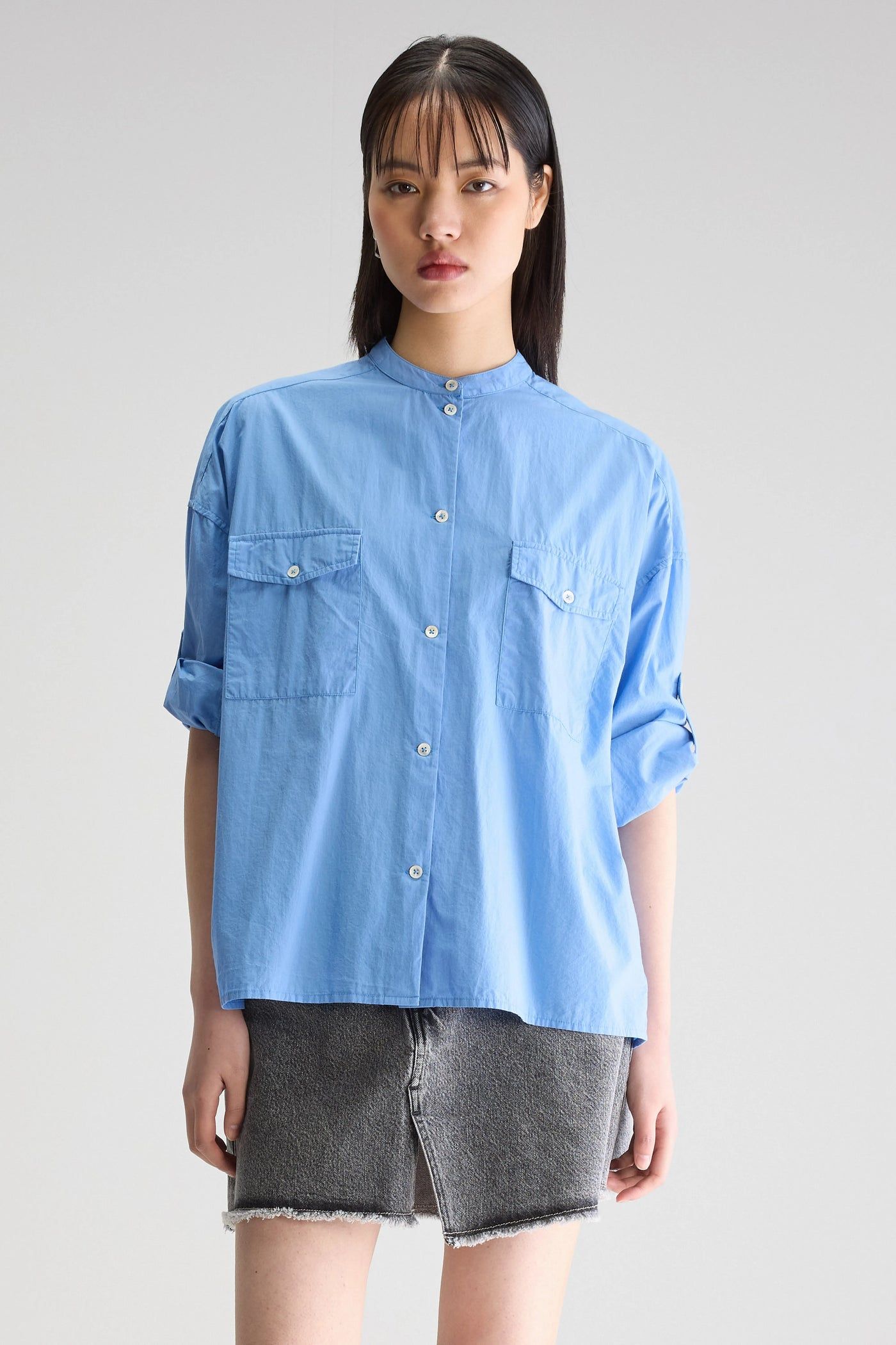 Camicia Ketty Donna Blue Shirt