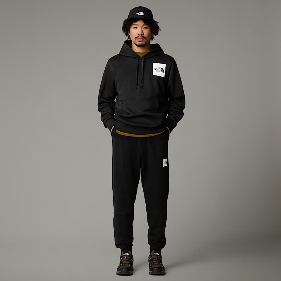 Maglia Fine Hoodie Uomo Black