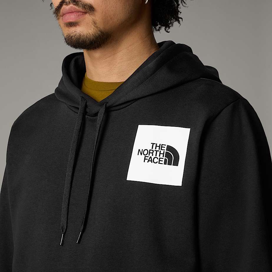 Maglia Fine Hoodie Uomo Black