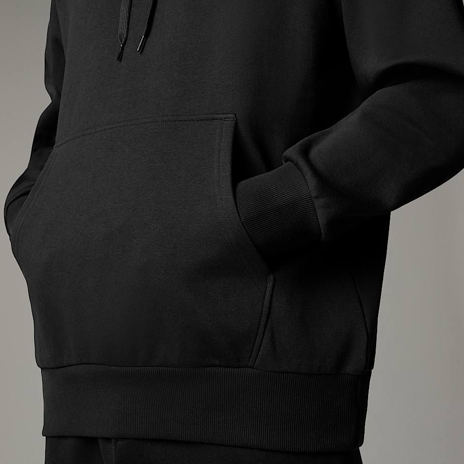 Maglia Fine Hoodie Uomo Black