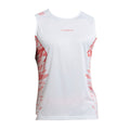 Canotta Pacer Uomo Chalk/Muntain Red