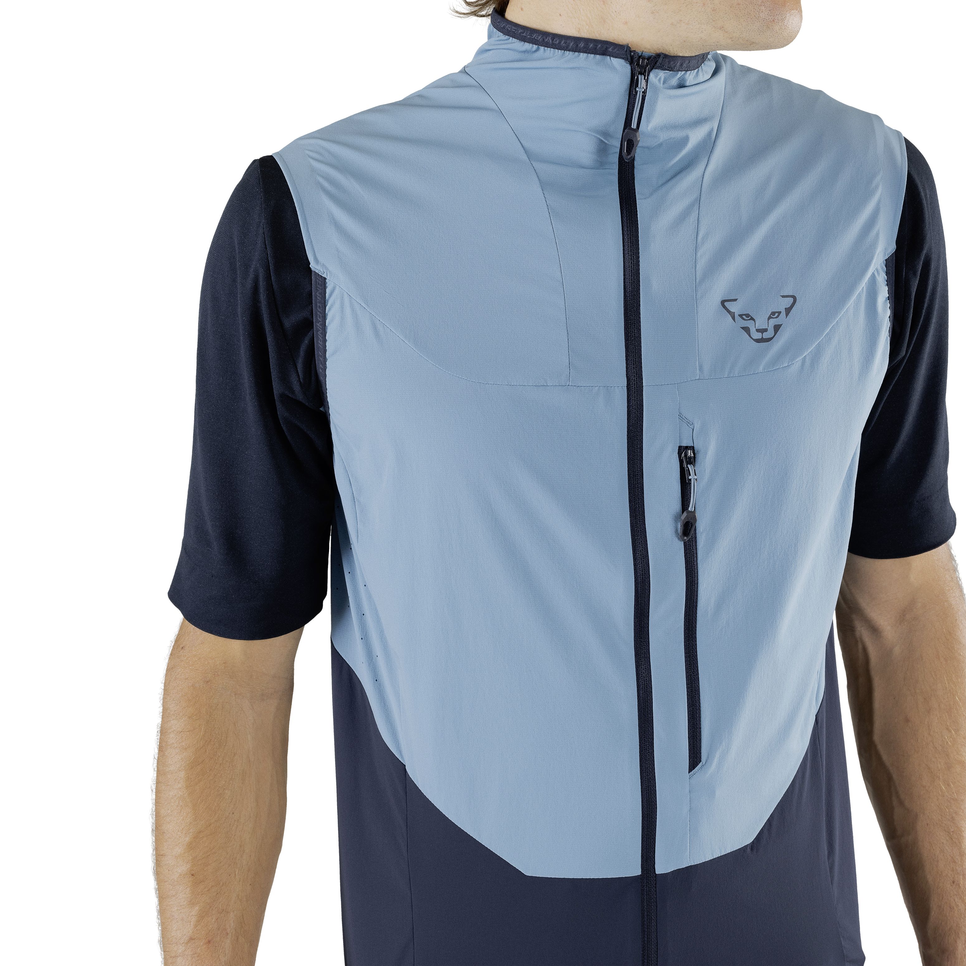 Gilet Traverse Dynastretch Uomo Storm Blue