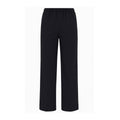 Pantaloni Pensil Cotton Linen Donna Navy Blue