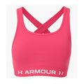 Top Mid Bra Donna Super Pink/White