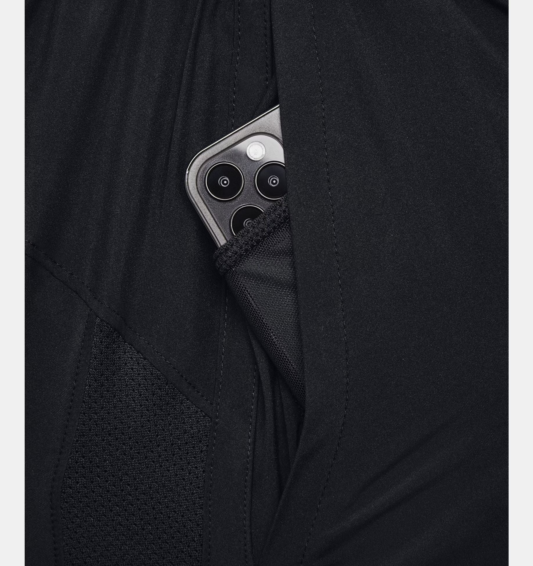 Pantaloncini Launch 5IN Uomo Black/Reflective