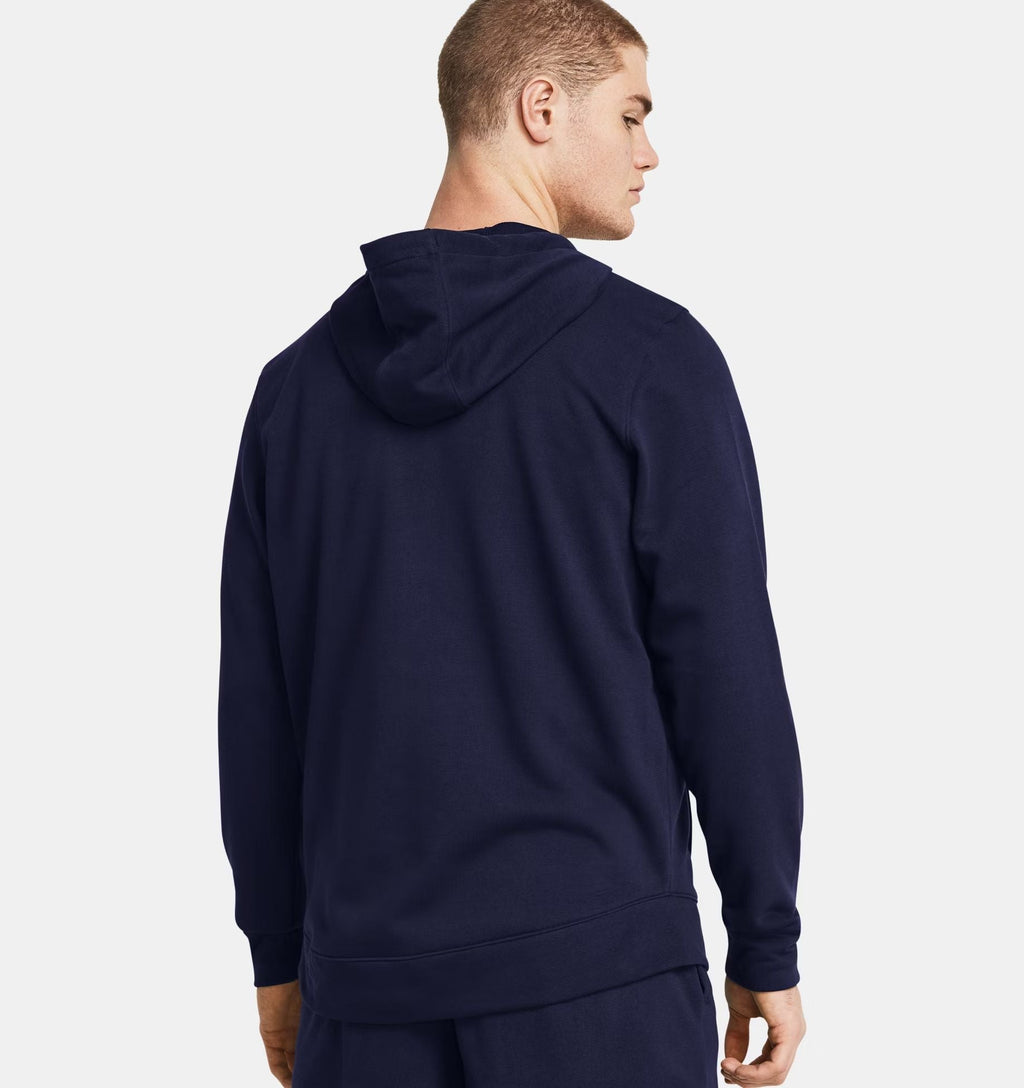 Maglia Rival Terry Full Zip Uomo Midnight Navy/Onyx White