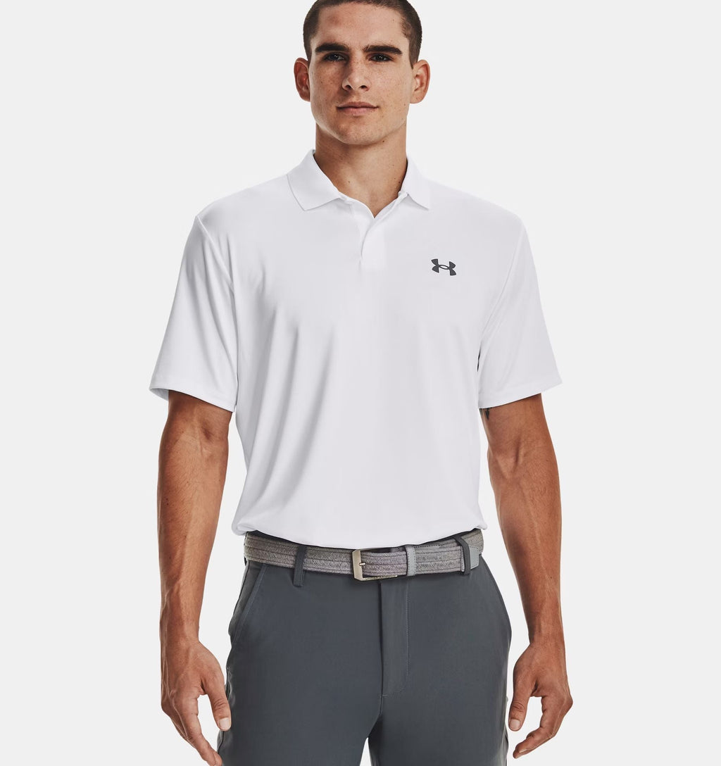 Polo Matchplay Uomo White/Pitch Gray