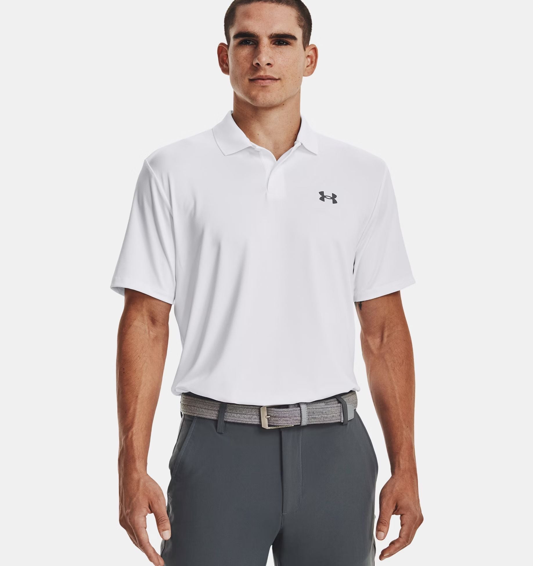 Polo Matchplay Uomo White/Pitch Gray