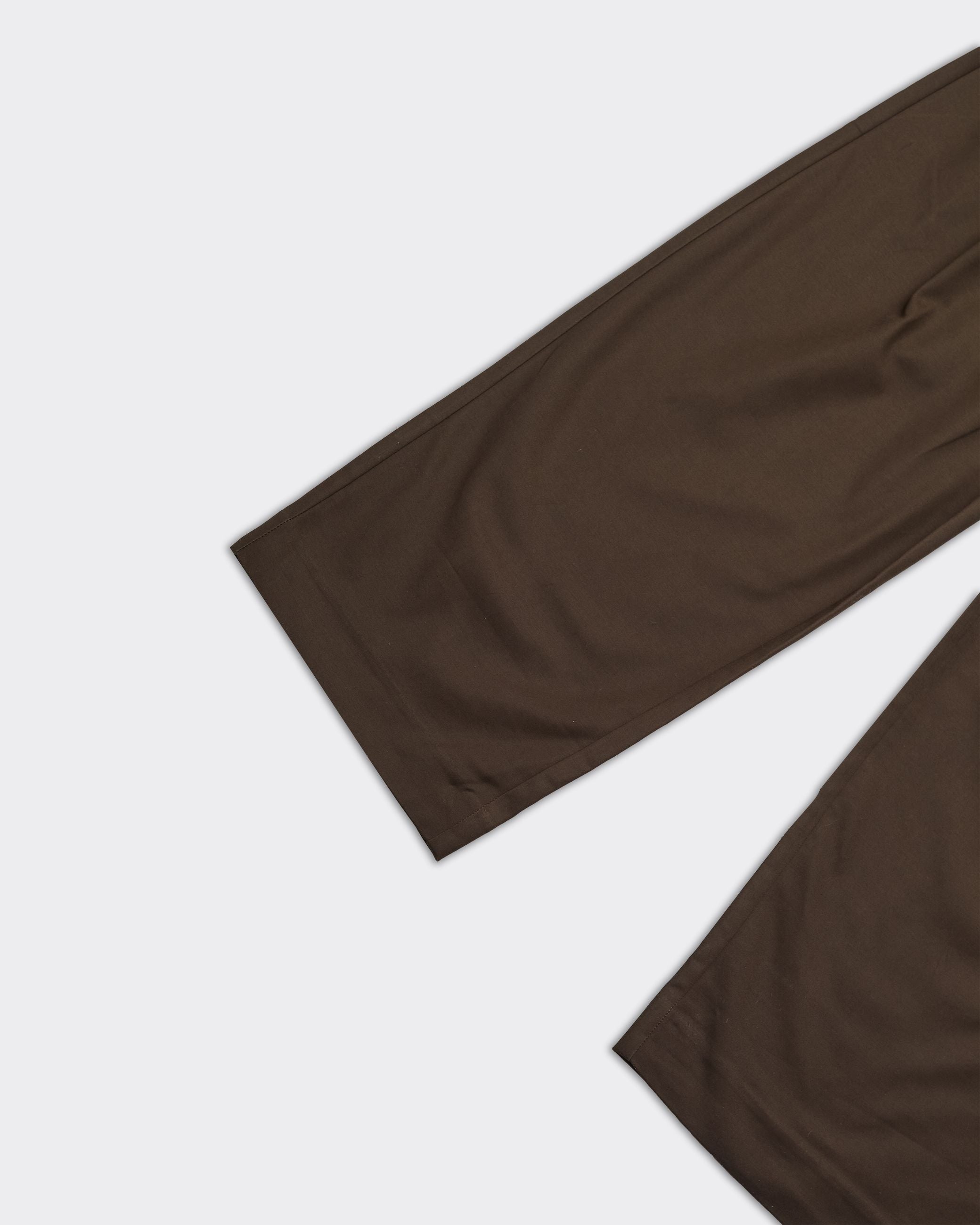 Pantalone Pleat Adam Wide Demitasse