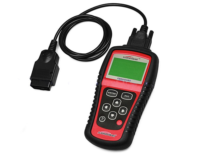 Diagnostica Tester OBD2 II Scanner Konwei kw808 Lettore Codice Centralina Auto