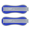 Coppia Pesi Per Caviglie/Polsi Sabbia Sport Fitness Cavigliere Da 0,5kg (1kg) Bl