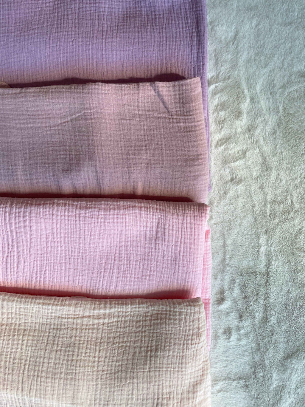 Coprifasce kimono neonato in mussola di cotone