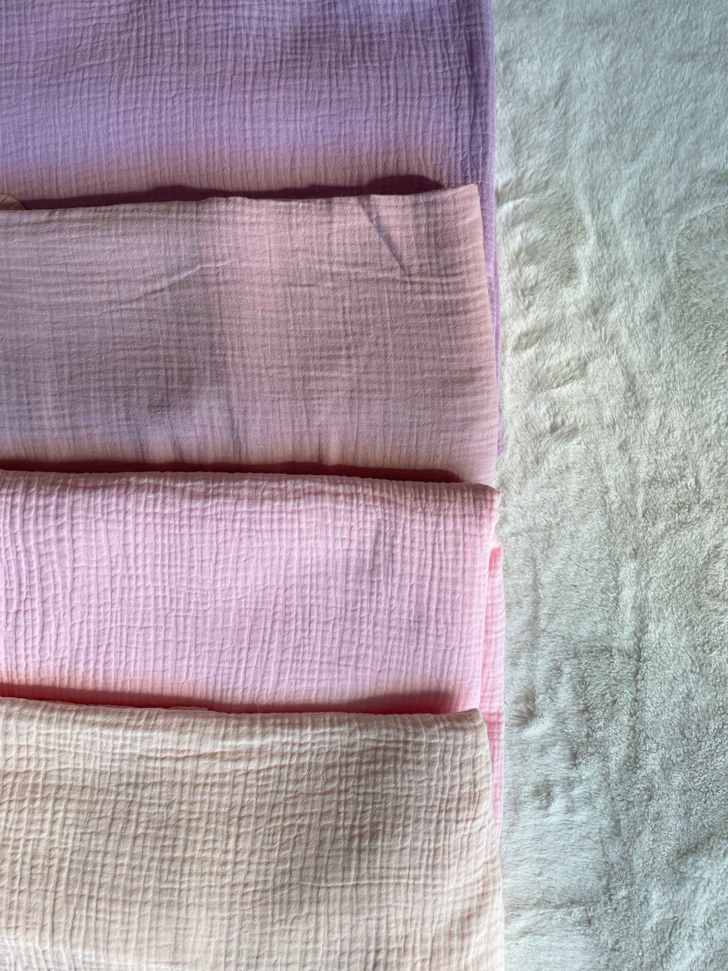 Coprifasce kimono neonato in mussola di cotone