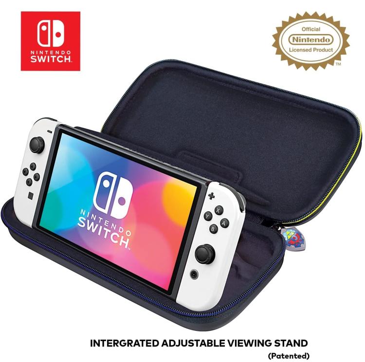 Nintendo Switch Travel Case Custodia Zelda Link'S Awakening Comp. Con Oled/Lite