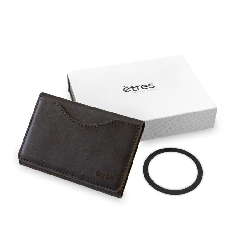 Etres Smart Wallet Portafoglio Slim Porta Carte Di Credito Iphone Mag Safe |12Pz