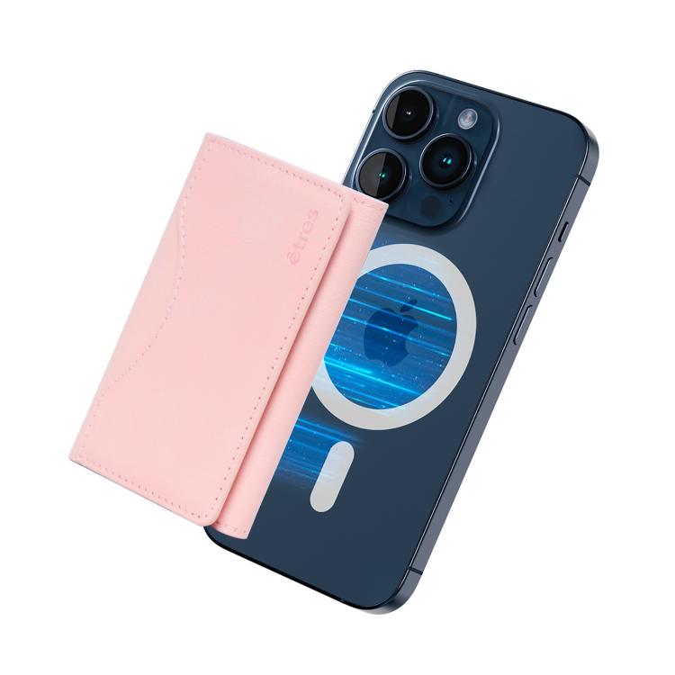 Etres Smart Wallet Portafoglio Slim Porta Carte Di Credito Iphone Mag Safe |12Pz