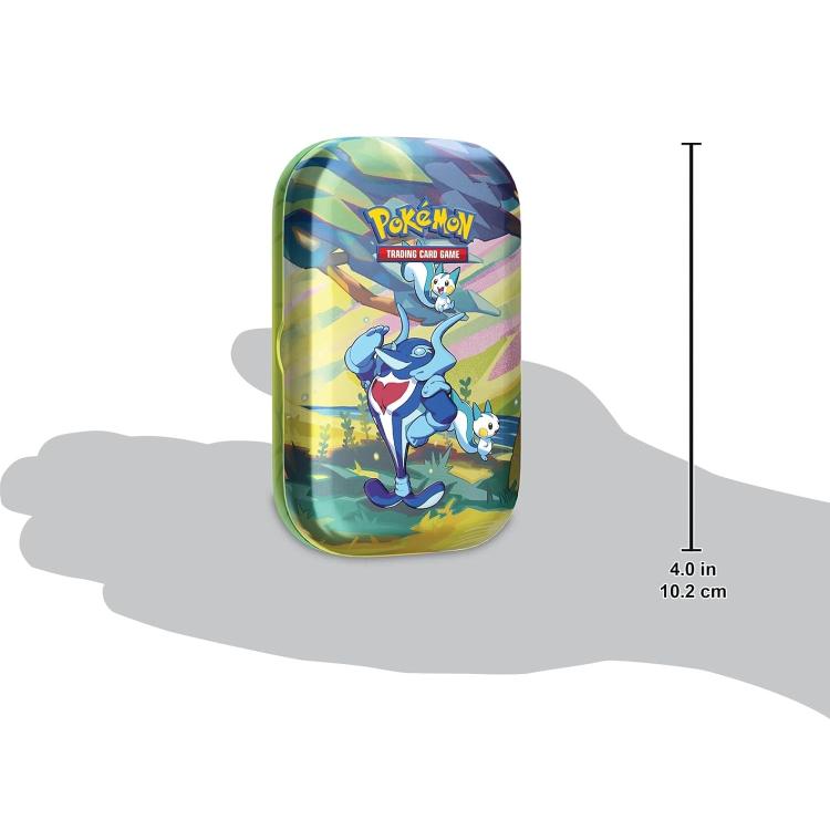 Pokemon Mini Tin: Paldea Sfavillante Collezione Gcc Tcg (Dachsbun-Oricorio) Ita