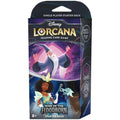 Disney Lorcana "Rise Of The Floodborne" Starter Deck Amethyst/Steel Card Tcg Eng