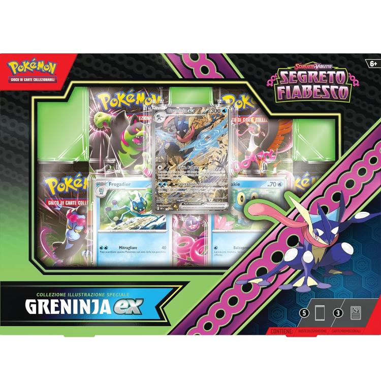 Pokemon Espansione Scarlatto E Violetto Gcc  "Segreto Fiabesco" (Greninja Ex) It