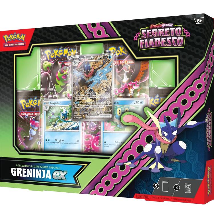 Pokemon Espansione Scarlatto E Violetto Gcc  "Segreto Fiabesco" (Greninja Ex) It